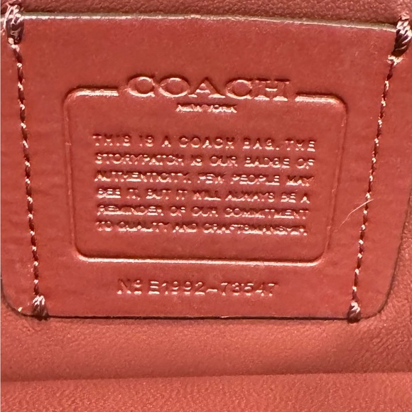 Coach Dreamer Mixed Leather Crossbody Shoulder bag 73547 Brown - Picture 2 of 15